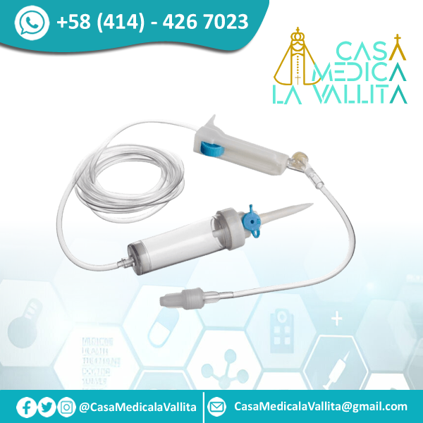 MACROGOTERO - SET DE INFUSION MACROGOTERO CON PUNTO DE INYECCION