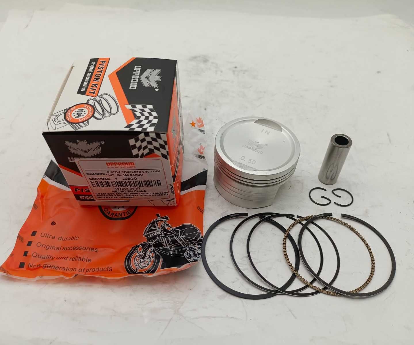 PISTON COMPLETO 0.50 14MM SET HONDA GL 150 CARGO