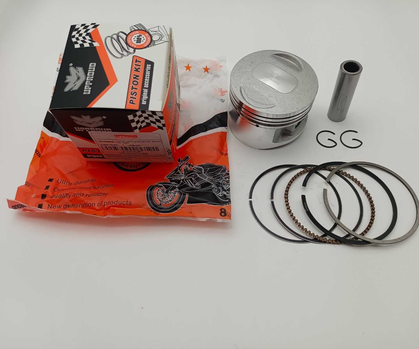 PISTON COMPLETO 0.50 SET ITALIKA DM 200 PIN 16MM
