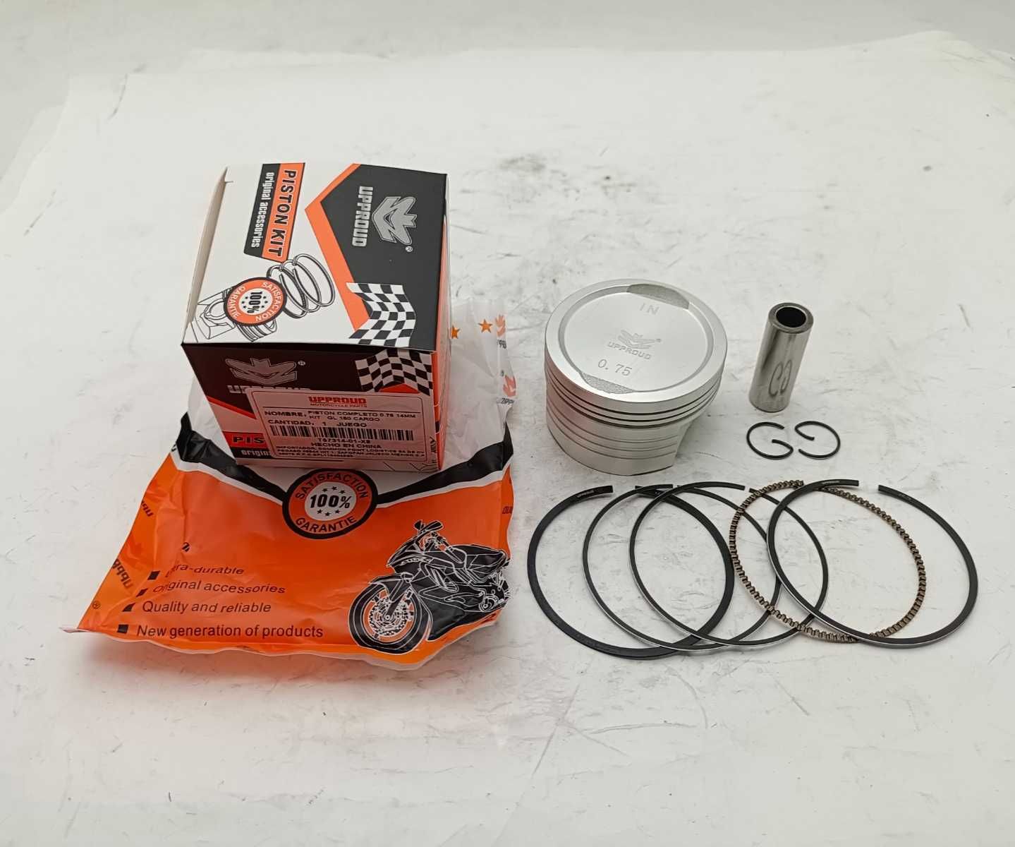 PISTON COMPLETO 0.75 14MM JUEGO  GL 150 CARGO