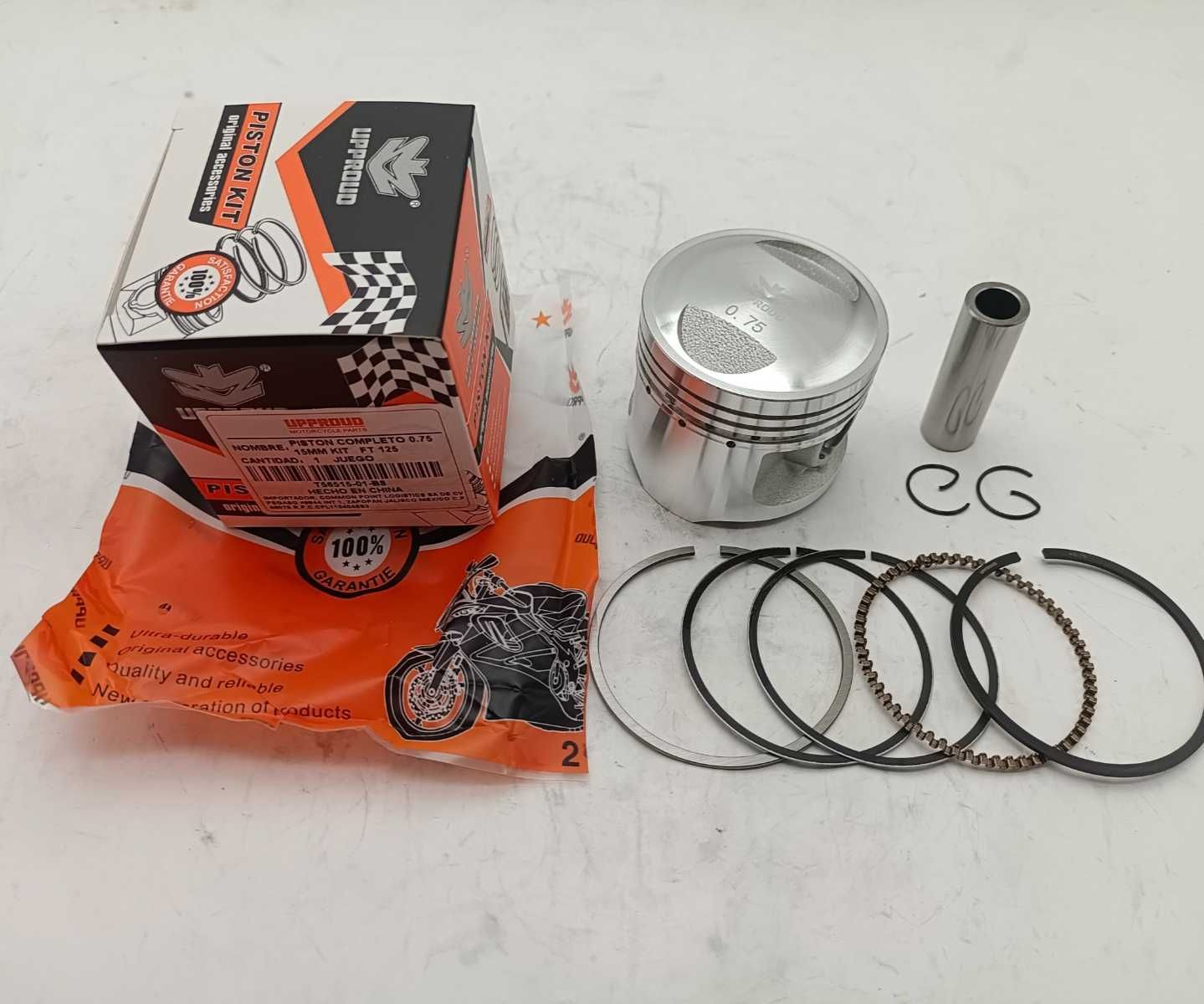 PISTON COMPLETO 0.75 15MM SET ITALIKA FT 125