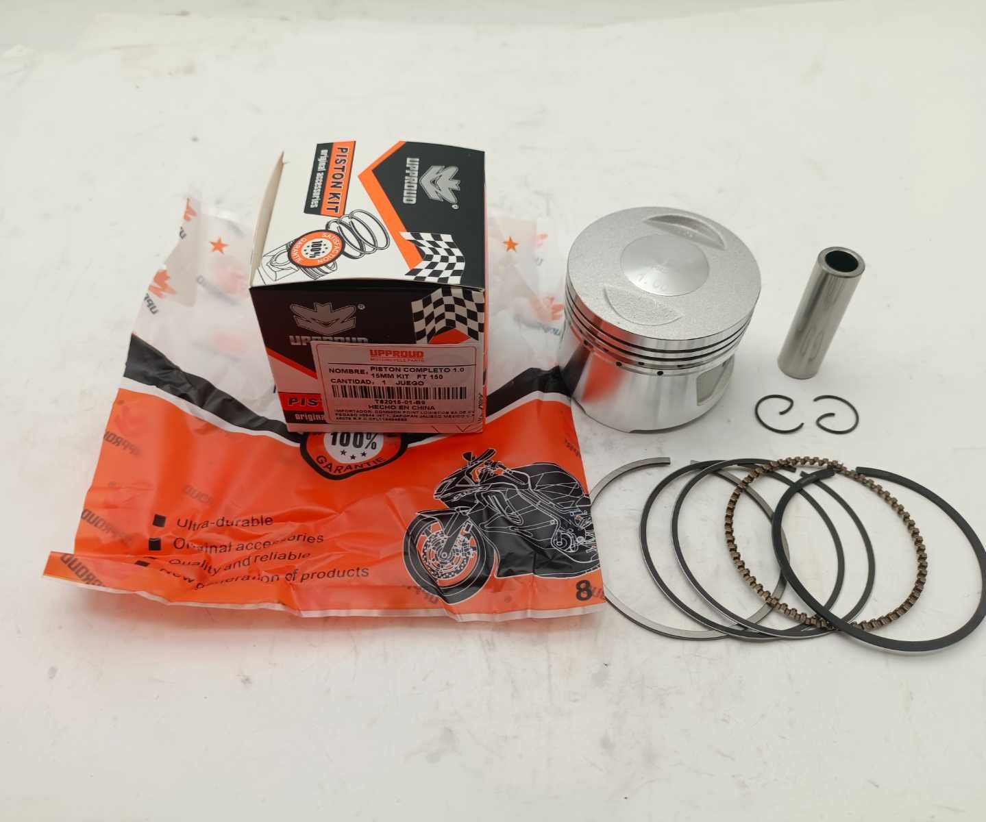 PISTON COMPLETO 1.0 15MM SET ITALIKA FT 150