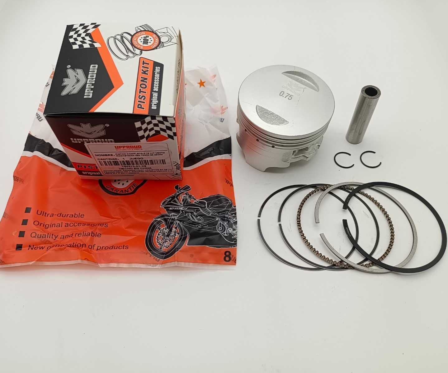 PISTON COMPLETO 0.75 SET VENTO ROCKETMAN 250 13mm 66.25mm