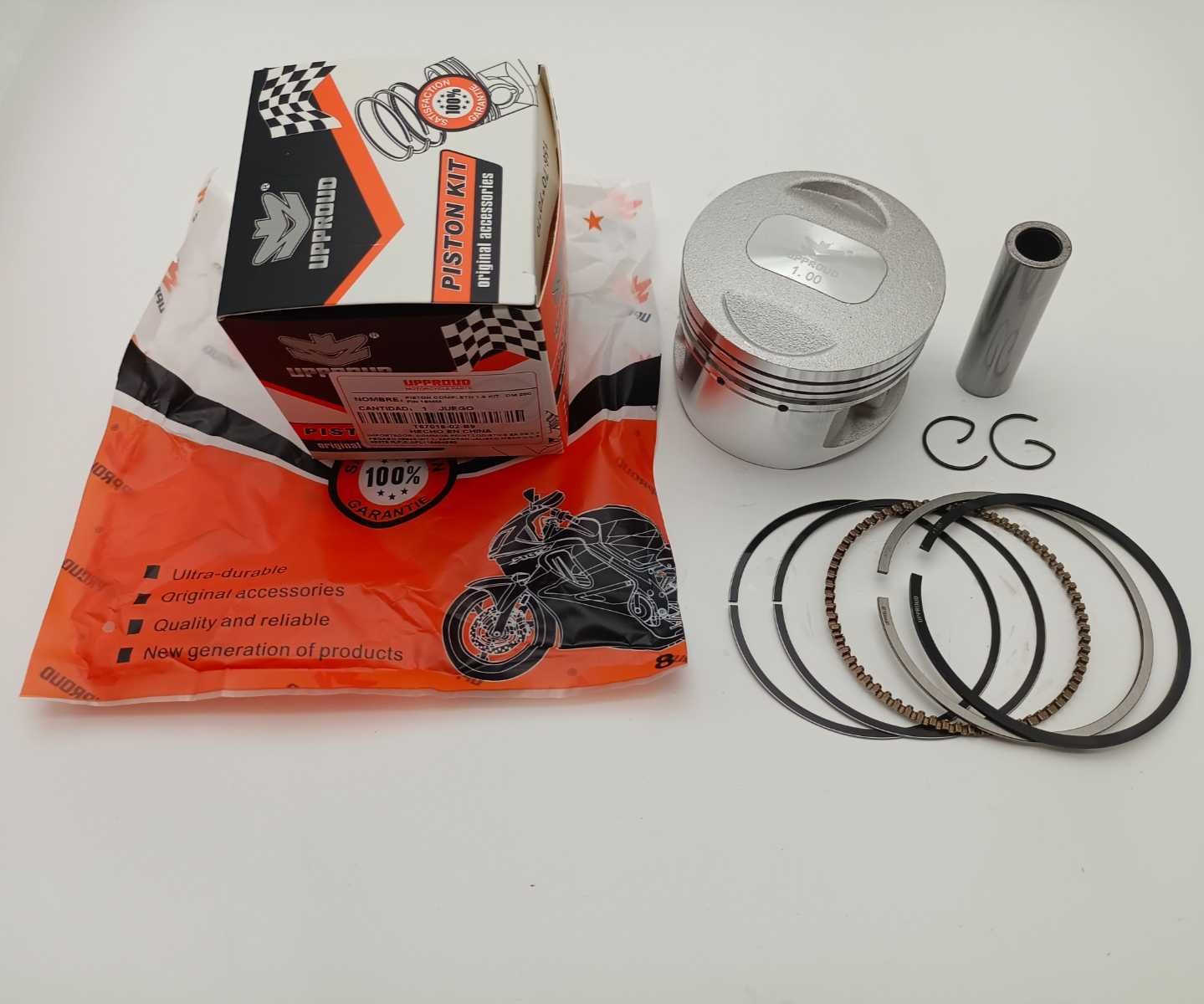 PISTON COMPLETO 1.0 JUEGO  DM 200 PIN 16MM