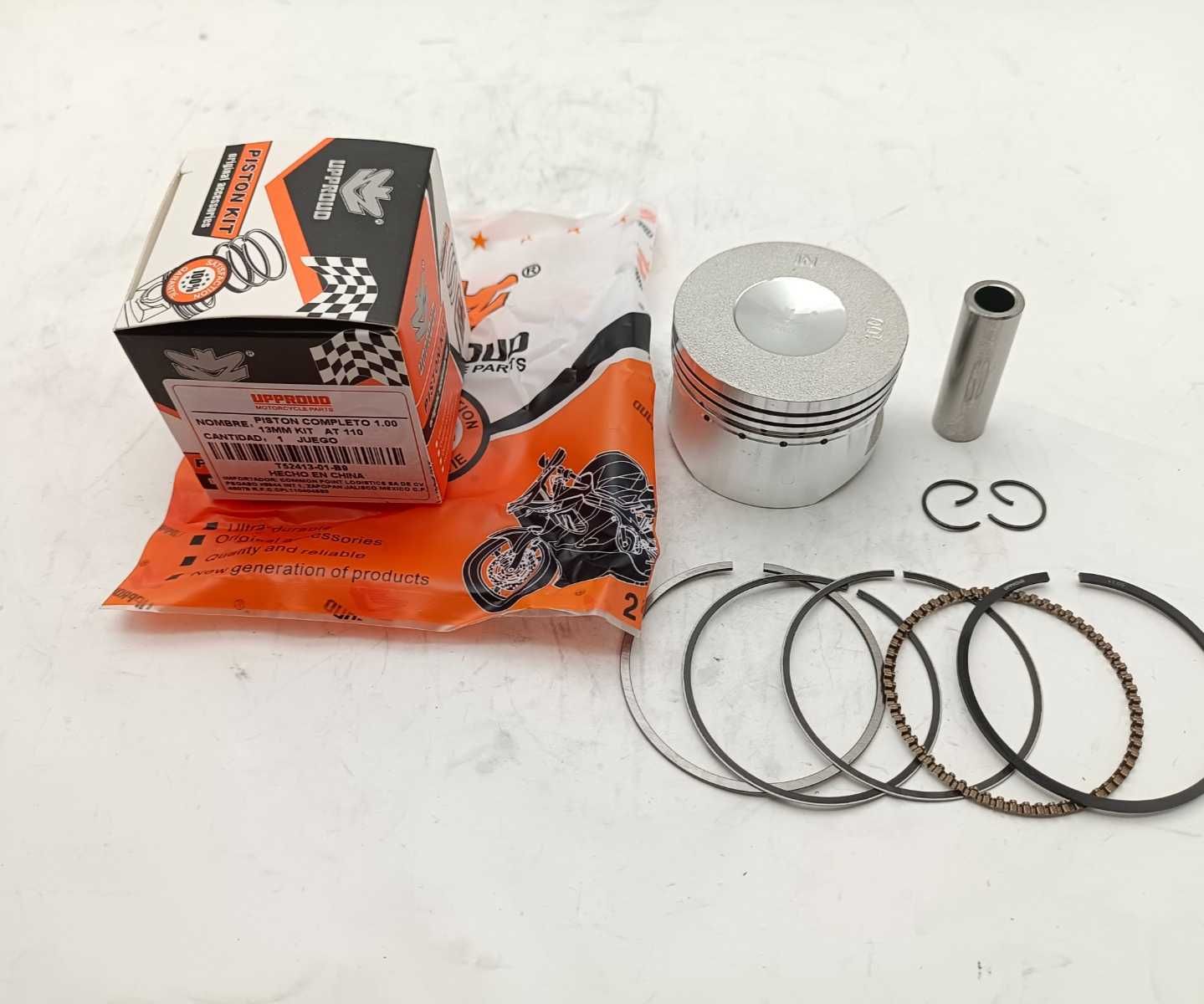 PISTON COMPLETO 1.00 13MM SET ITALIKA AT 110