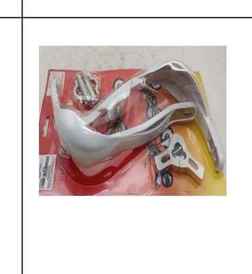 PROTECTOR DE MANIJAS REFORZADO ALUMINIO BLANCO (ENDURO)