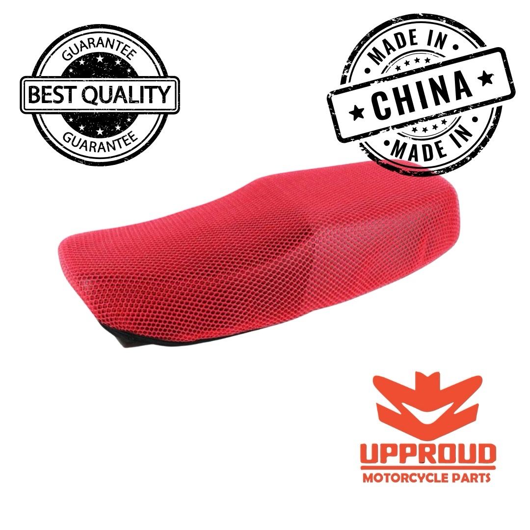 CUBRE ASIENTO ROJO GRANDE ITALIKA ft125/150
