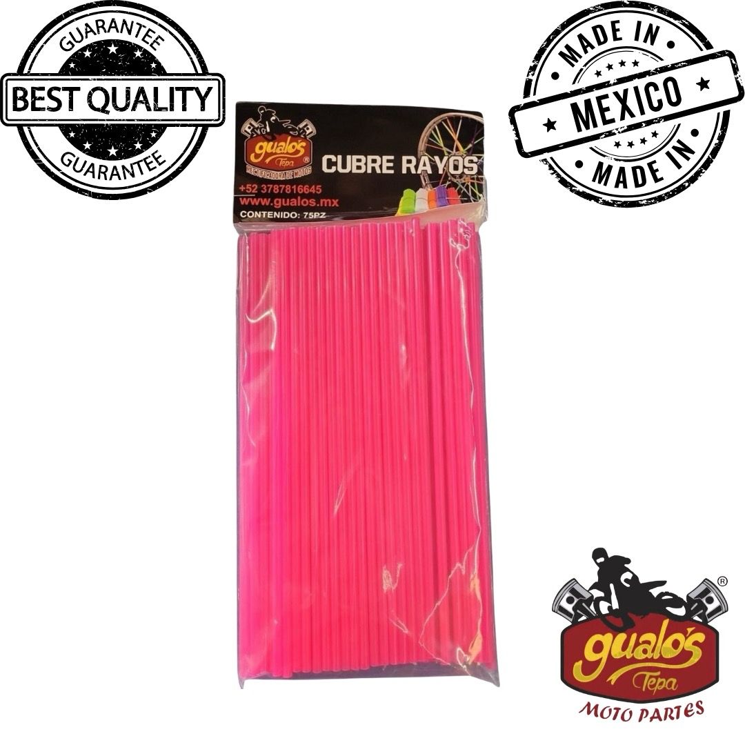 CUBRE RAYOS POPOTES Rojos