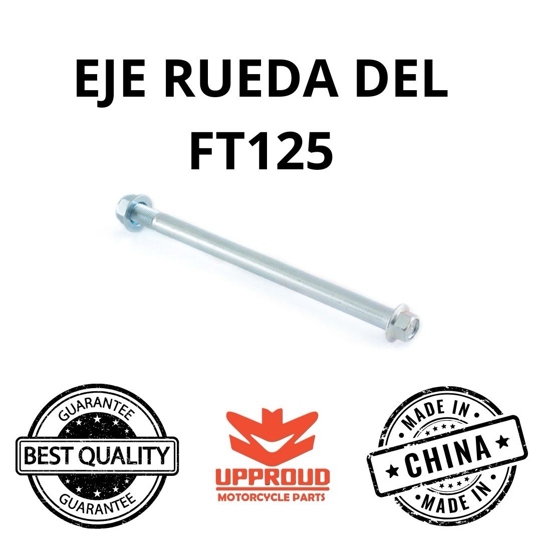EJE RUEDA DELANTERA  FT 125 SPORT (12-15), FT 150S (15