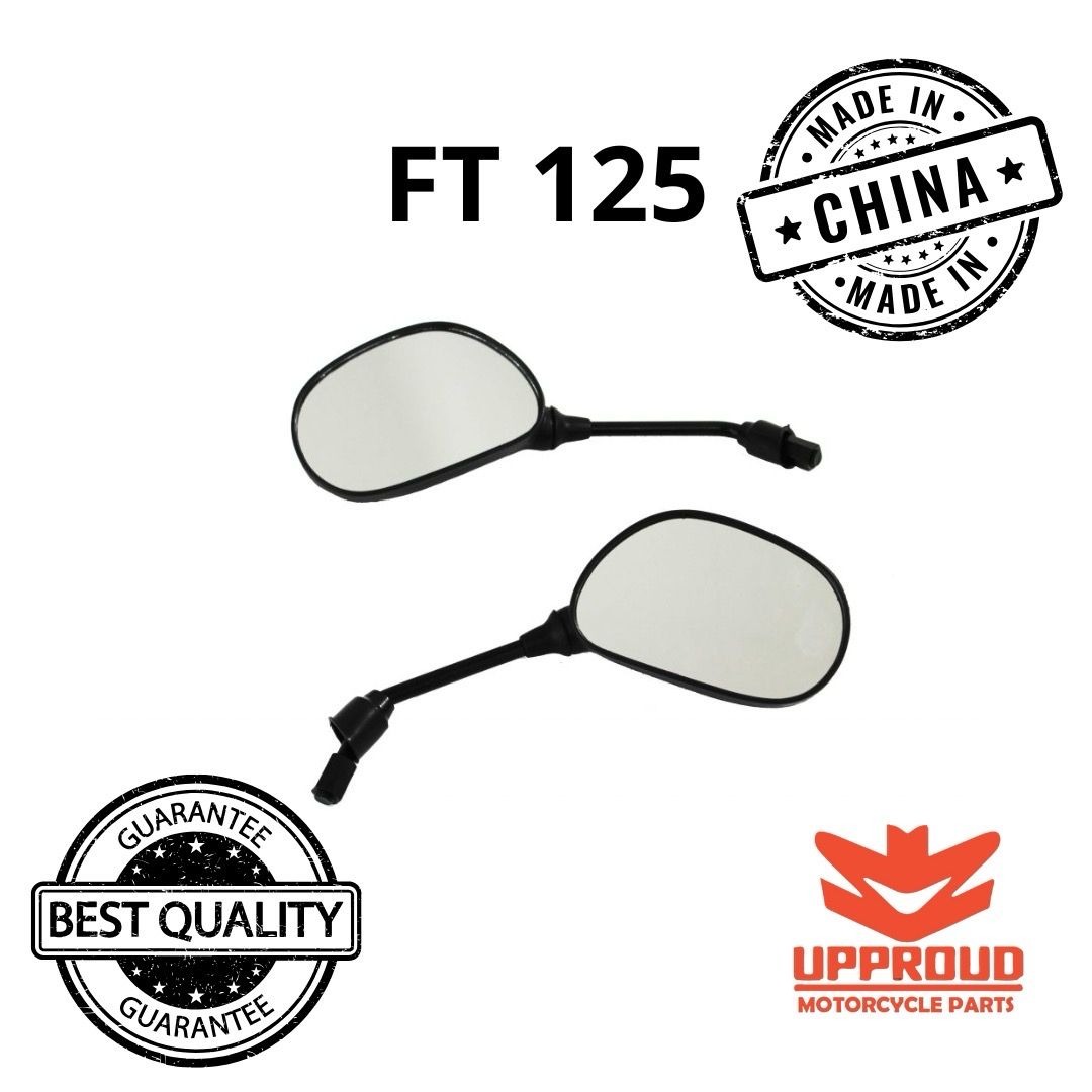 ESPEJO DERECHO/IZQUIERDO D/D SET ITALIKA FT 125 (05-12), FT 150 (13-16) rosca 10mm