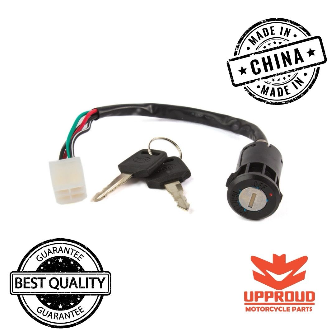 INTERRUPTOR DE LLAVE 4 CABLES FT 125 CLASICA (12-16)  PUCHON