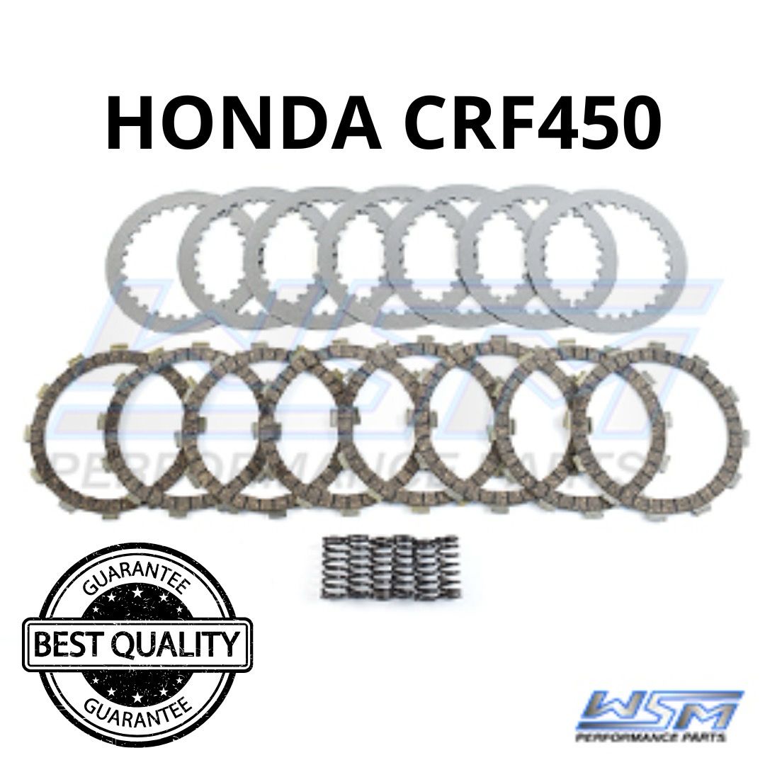KIT COMPLETO PASTAS DE CLUTCH WSM  HONDA 450 CRF-R / X 0