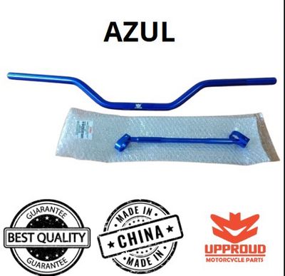 MANUBRIO ALUMINIO CROSS RACING  COLOR AZUL