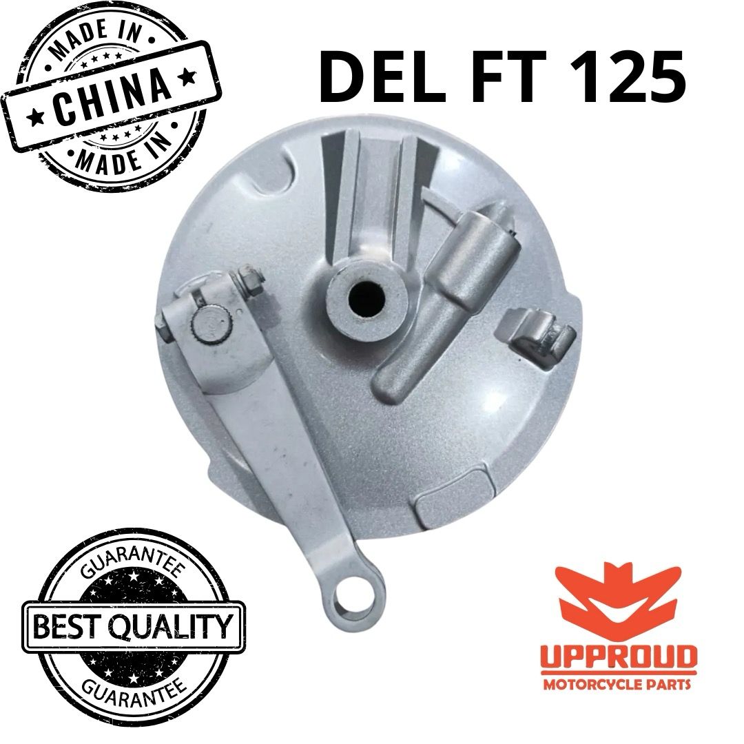 PORTA BALATAS PLATA DELANTERO CON BALATA GRANDE ITALIKA RIN ASPAS FT 125 (05-12) MODELO ANTIGUO