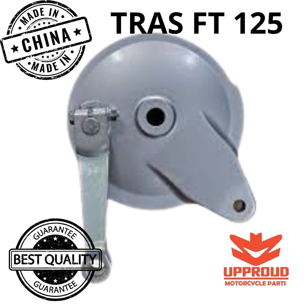 PORTA BALATAS PLATA TRASERO CON BALATAS ITALIKA FT 125  BALATA CHICA RIN RAYOSCLASICA (12-16)