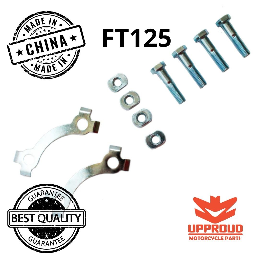 TORNILLO CON TUERCA ENGRANE TRASERO SET ITALIKA FT 125 (05-12)