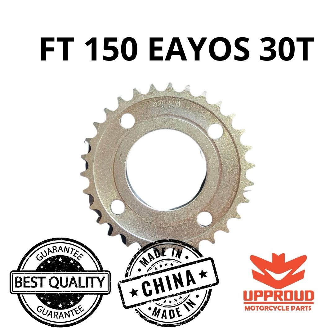 SPROCKET TRASERO FT150 RIN DE RAYOS (BUJES) 30 DIENTES