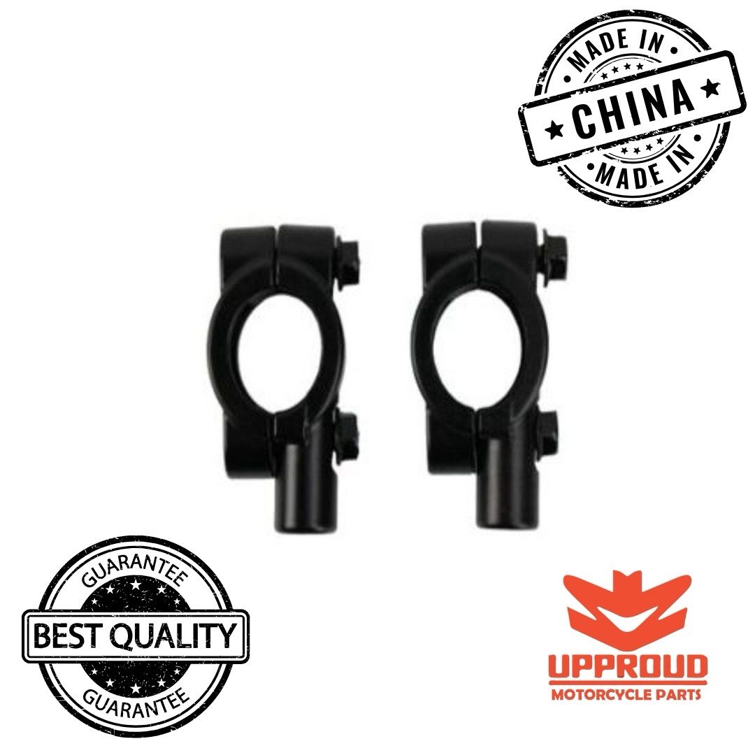 SOPORTE ESPEJO NEGRO 10MM