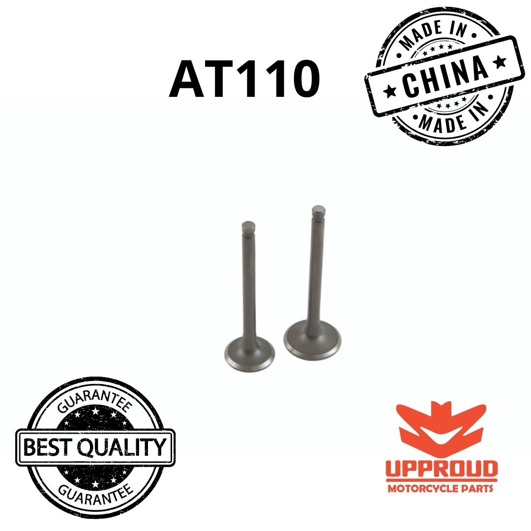 Valvulas de Aluminio admision y expulsion AT-110