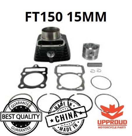 CILINDRO CON PISTON NEGRO 15MM JUEGO IT FT 150