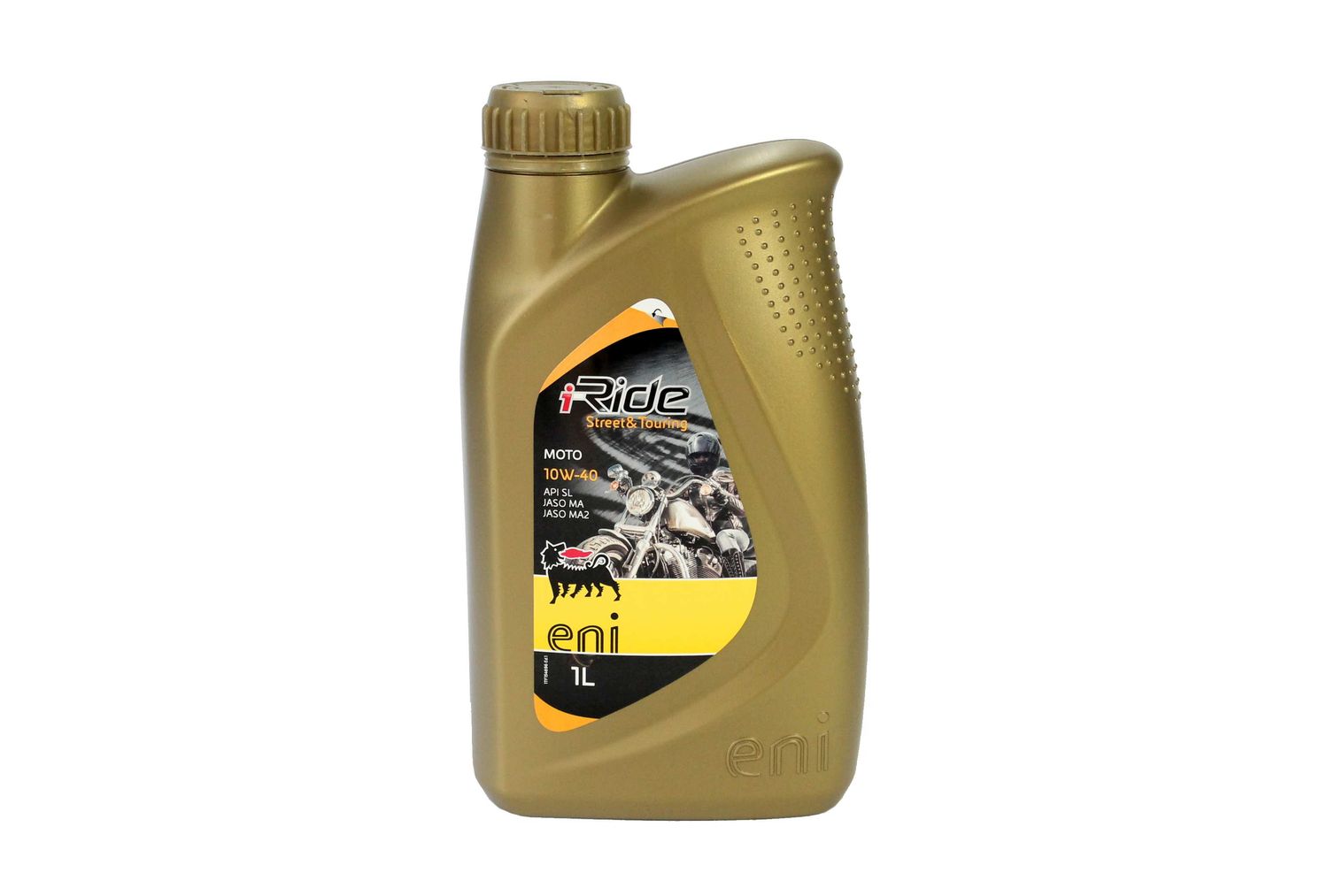 ACEITE ENI I-RIDE MOTO 10W40 1 L (SINTÉTICO CAJA CON 12) HECHO EN ITALIA