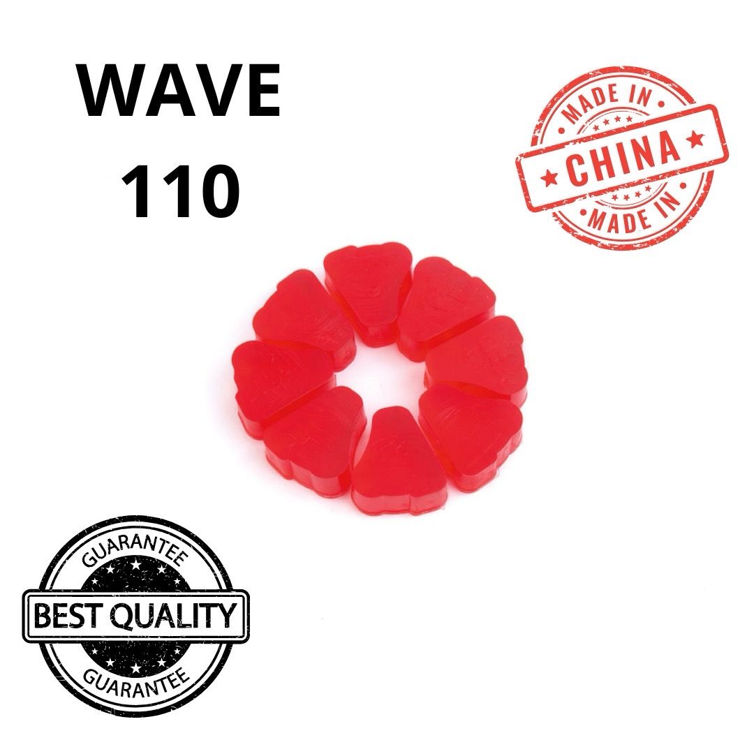 GOMAS RUEDA TRASERA WAVE 110 ROJA REFORZADA