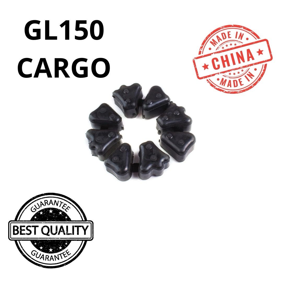 GOMAS RUEDA TRASERA CARGO 150 NEGRO