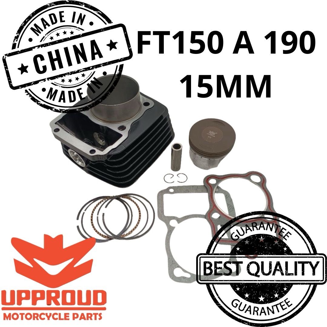 CILINDRO CON PISTON NEGRO 15MM SET FT150 CONVERSION 190