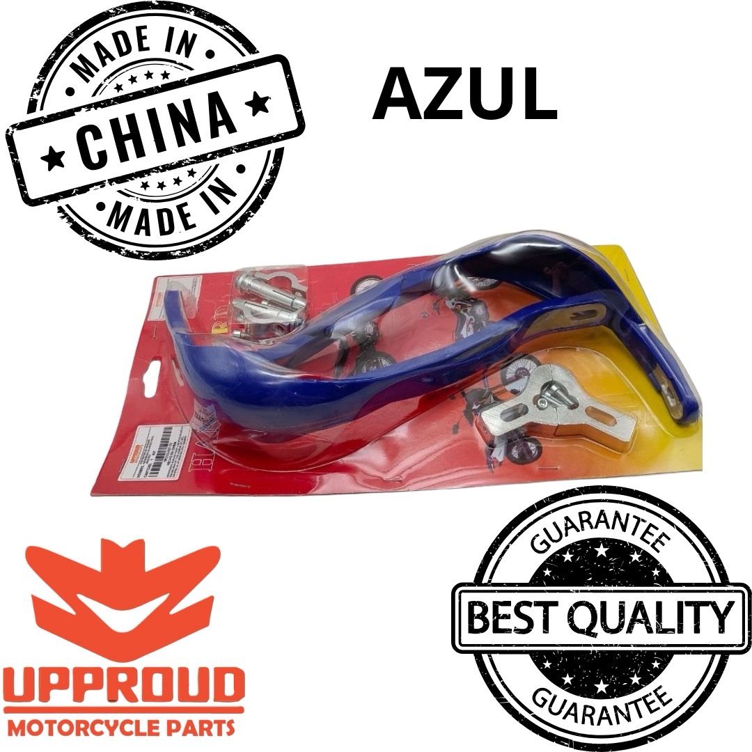 PROTECTOR DE MANIJAS REFORZADO ALUMINIO AZUL (ENDURO)