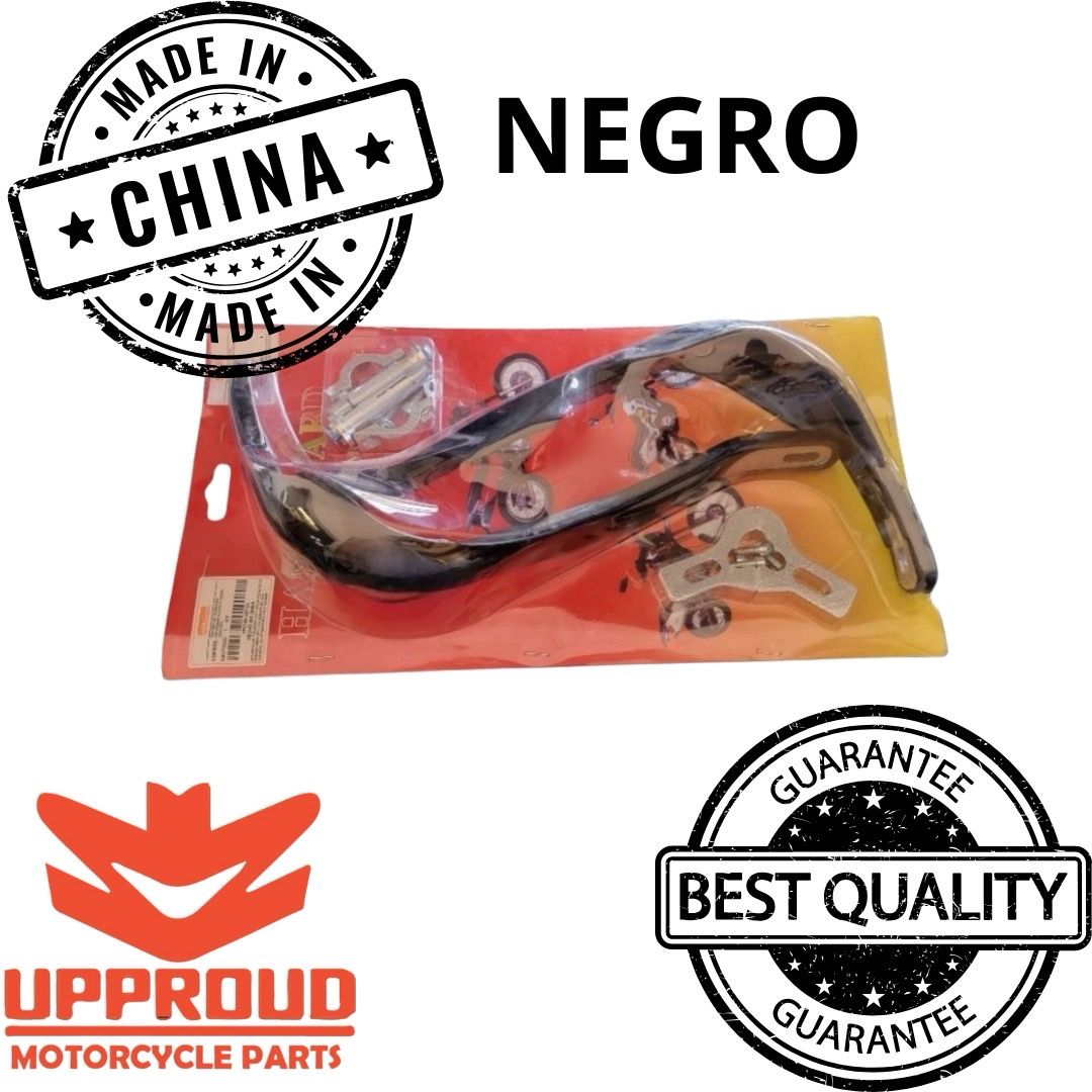 PROTECTOR DE MANIJAS REFORZADO ALUMINIO NEGRO (ENDURO)