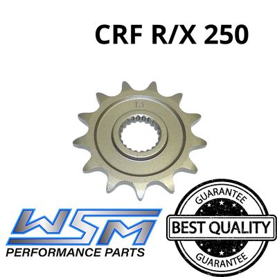 Sprocket Delantero CRF250R / X / CR125 04-07 WSM