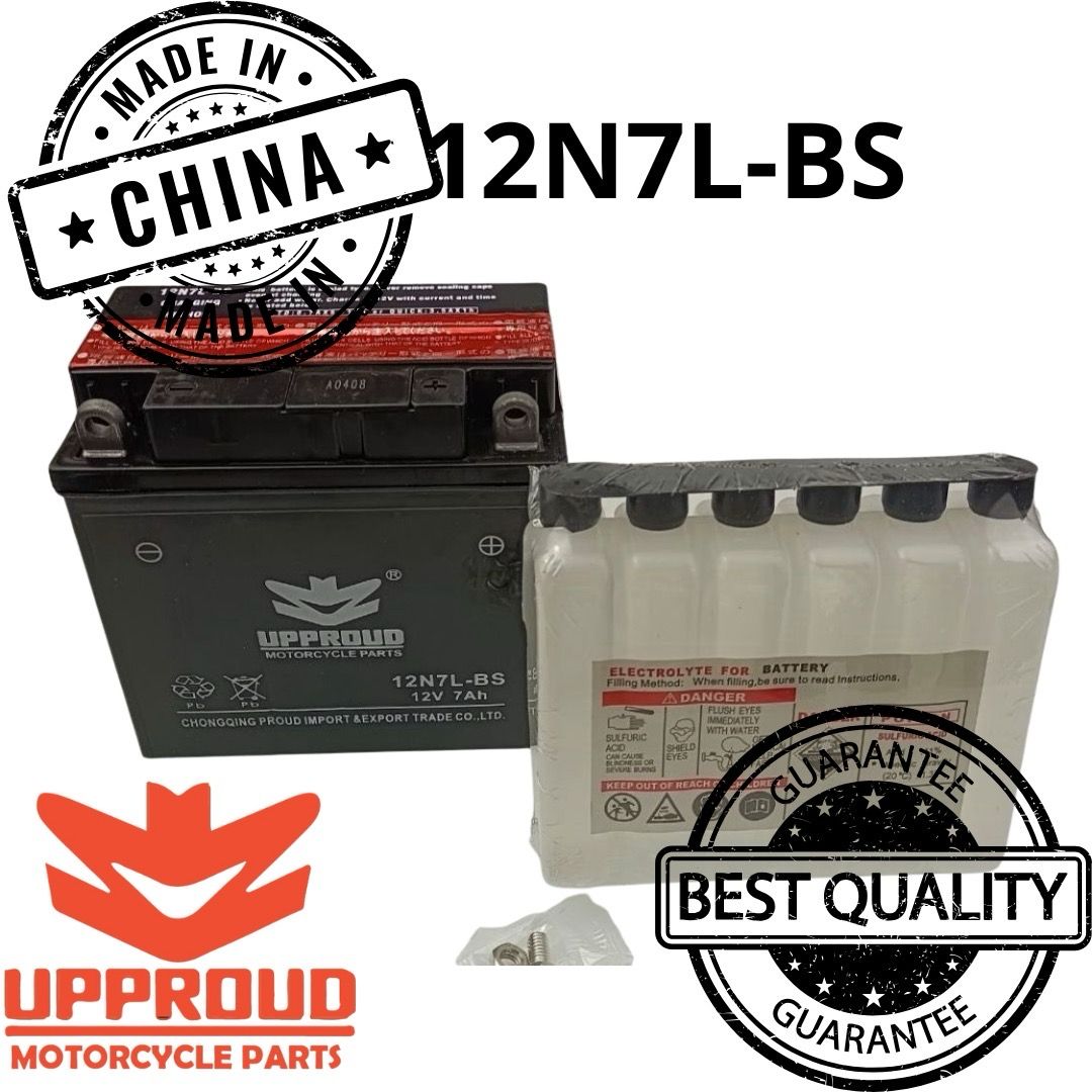 BATERIA 12N7L-BS (12N7-3B / 12N7-3A) SELLADA ACIDO