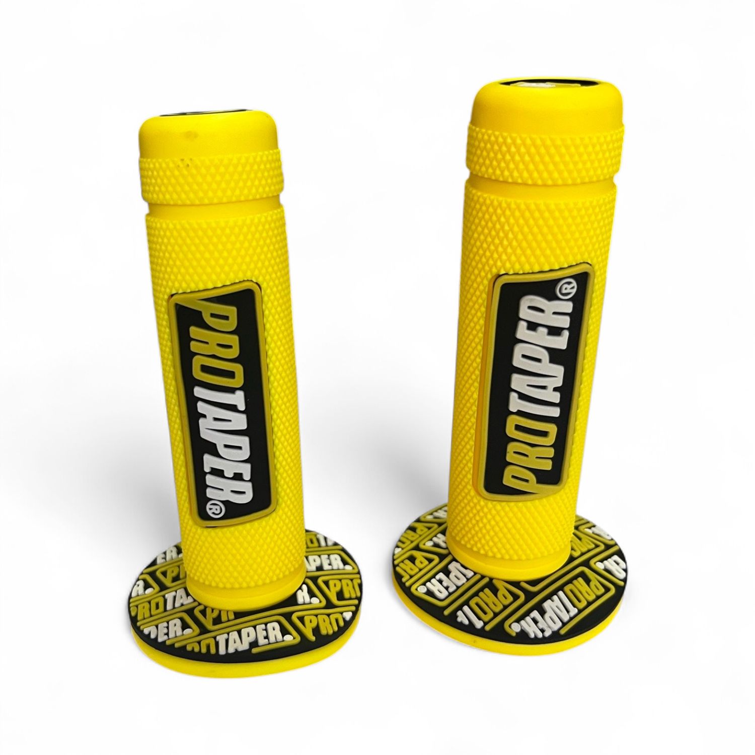 PUÑO GOMA PRO TAPER AMARILLO FLUORESCENTE C/NEGRO