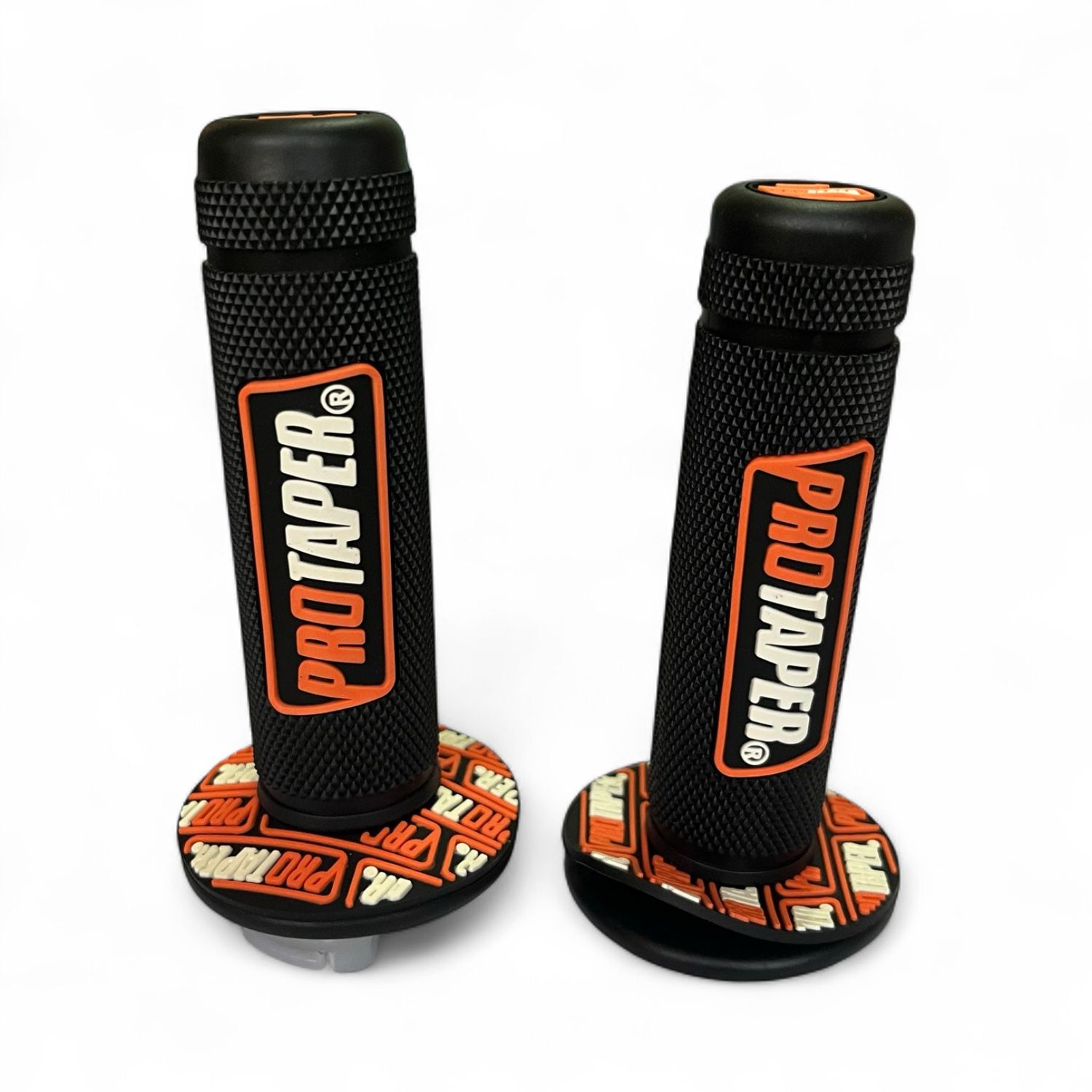 PUÑO GOMA PRO TAPER NEGRO C/NARANJA