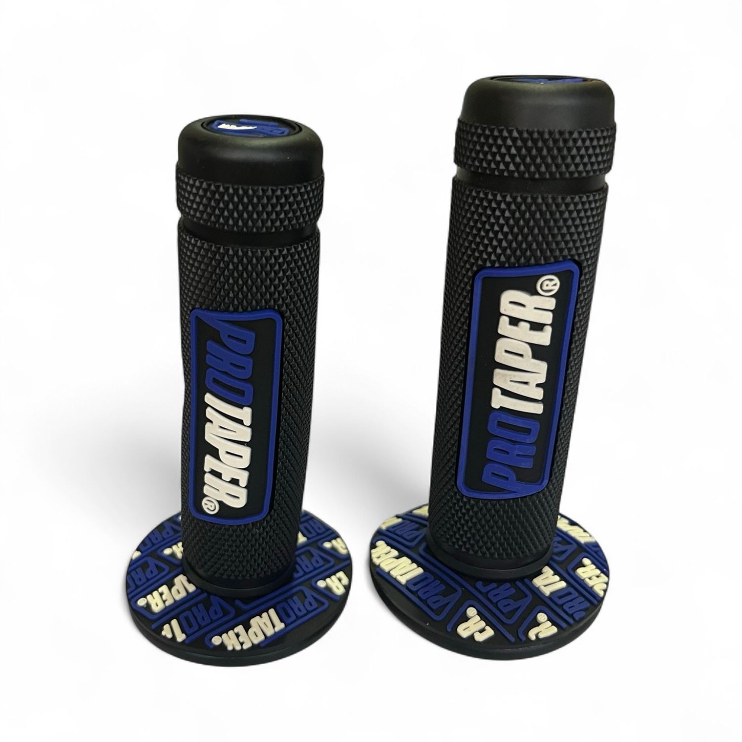 PUÑO GOMA PRO TAPER NEGRO C/AZUL