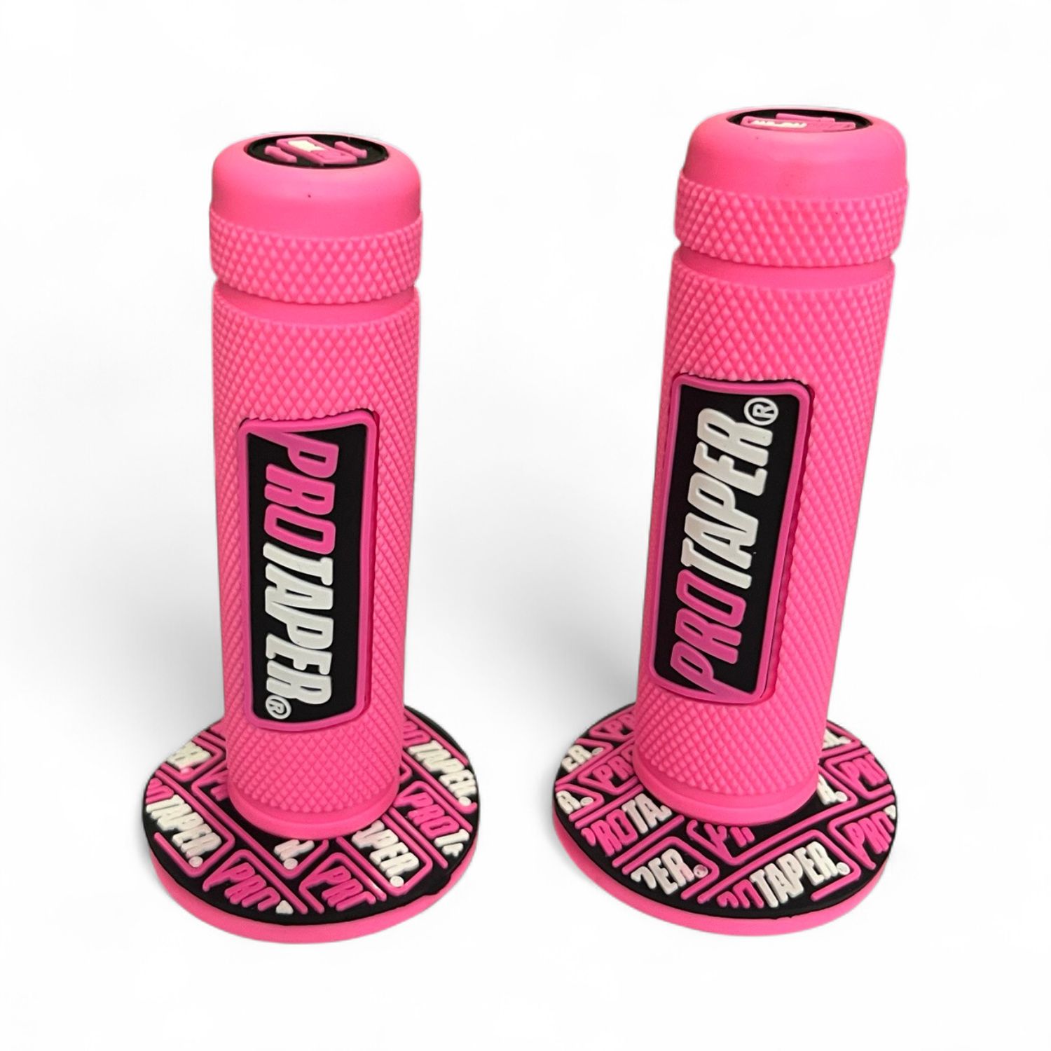 PUÑO GOMA PRO TAPER ROSA C/NEGRO