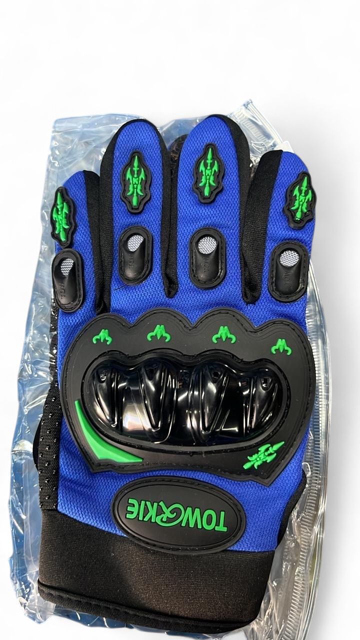GUANTE LARGO AZUL C/PROTECCION TALLA L