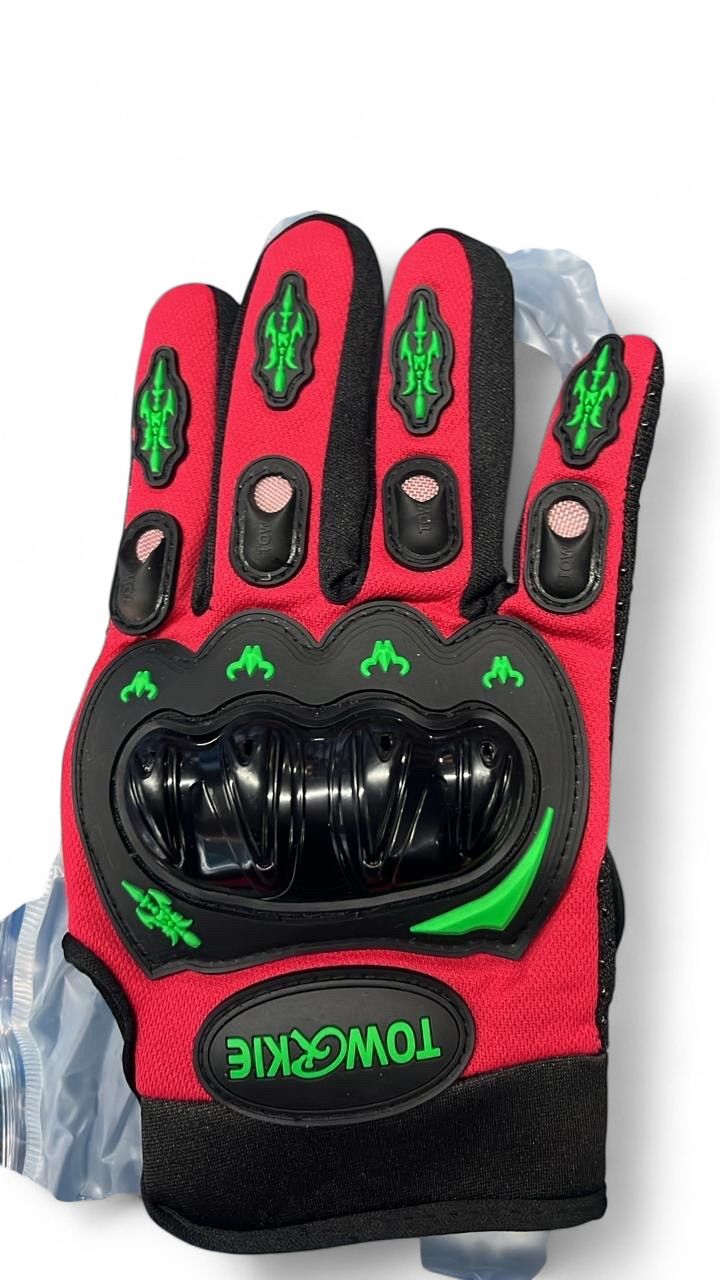 GUANTE LARGO ROJO C/PROTECCION TALLA XL