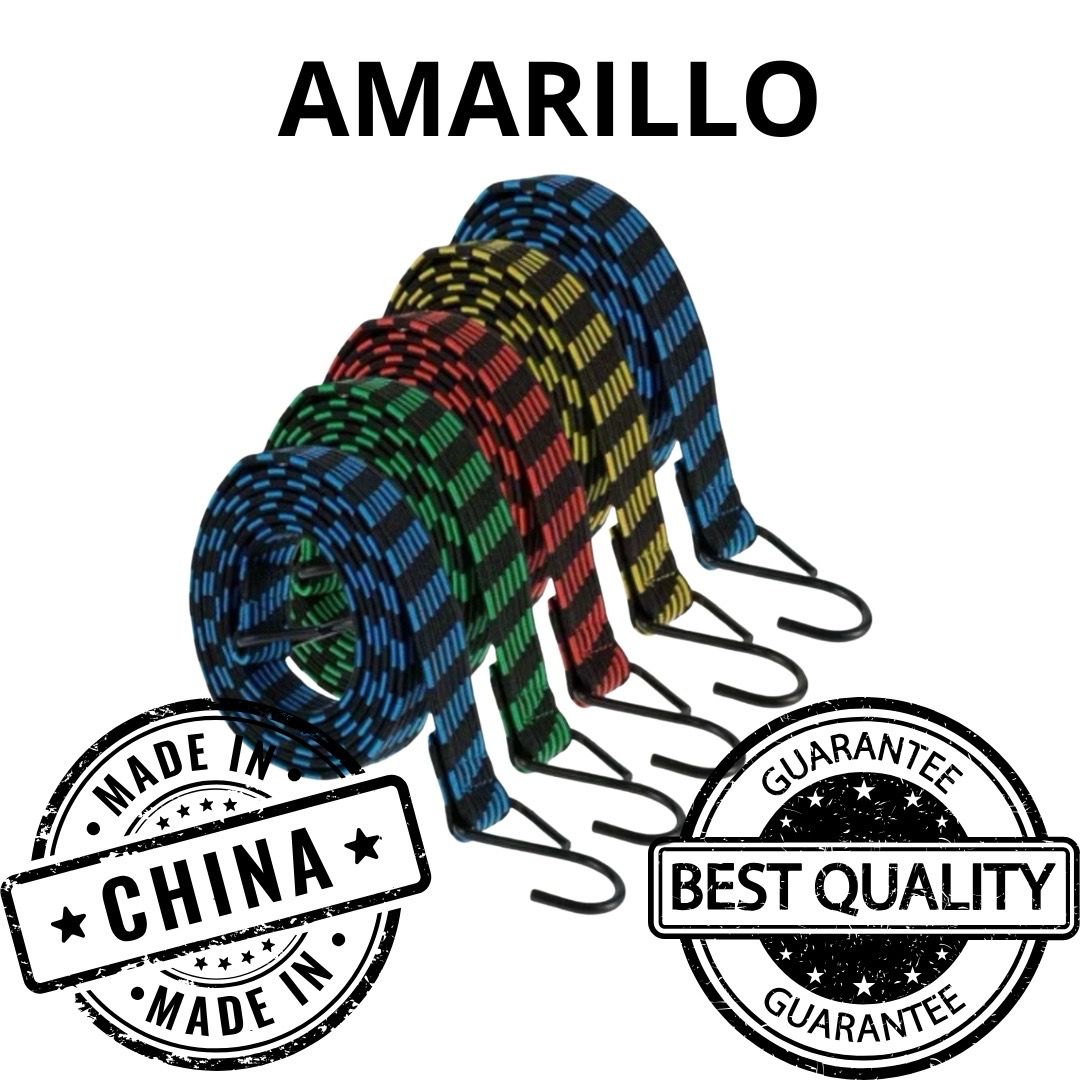 LIGA SUJETABULTOS PLANA AMARILLA