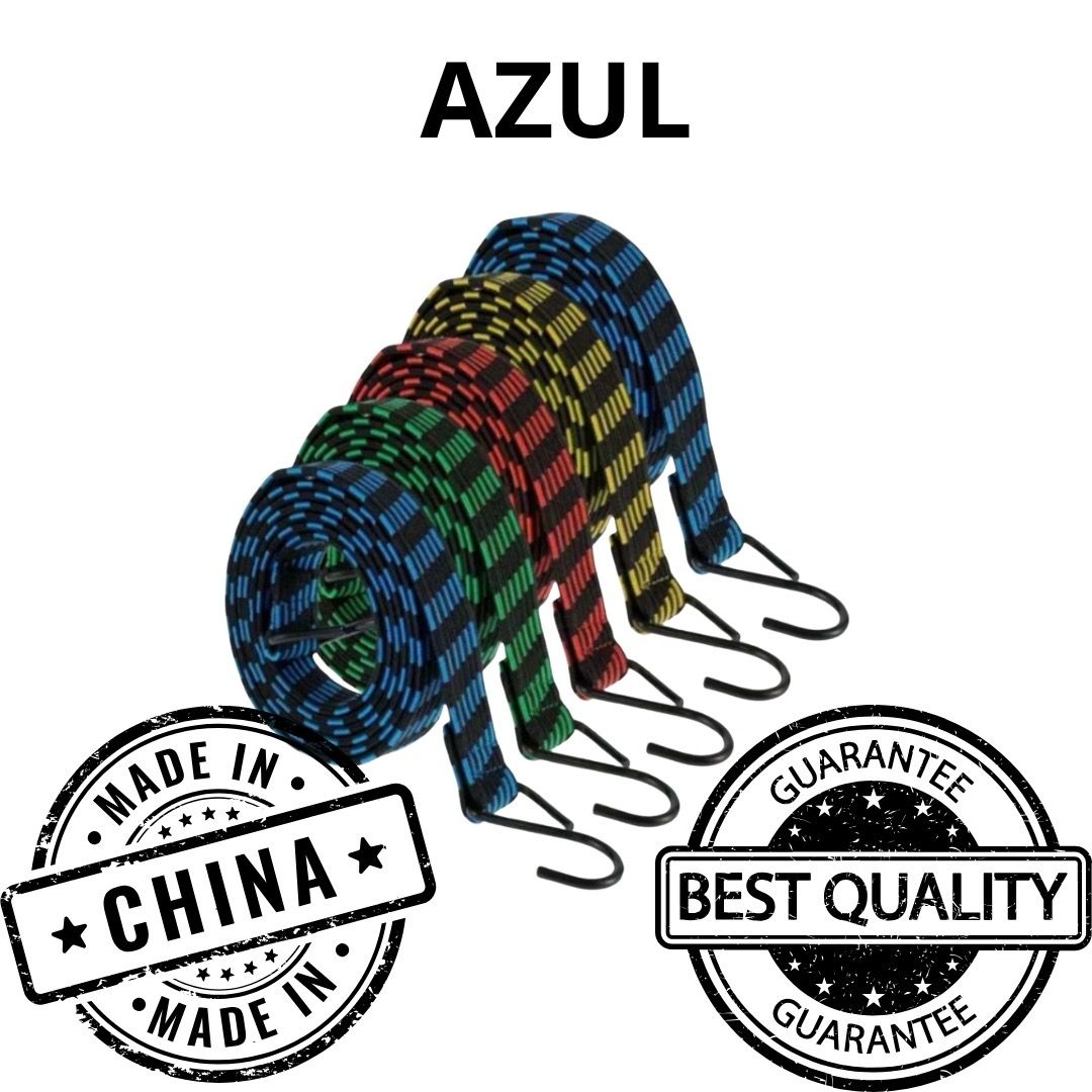 LIGA SUJETABULTOS PLANA AZUL