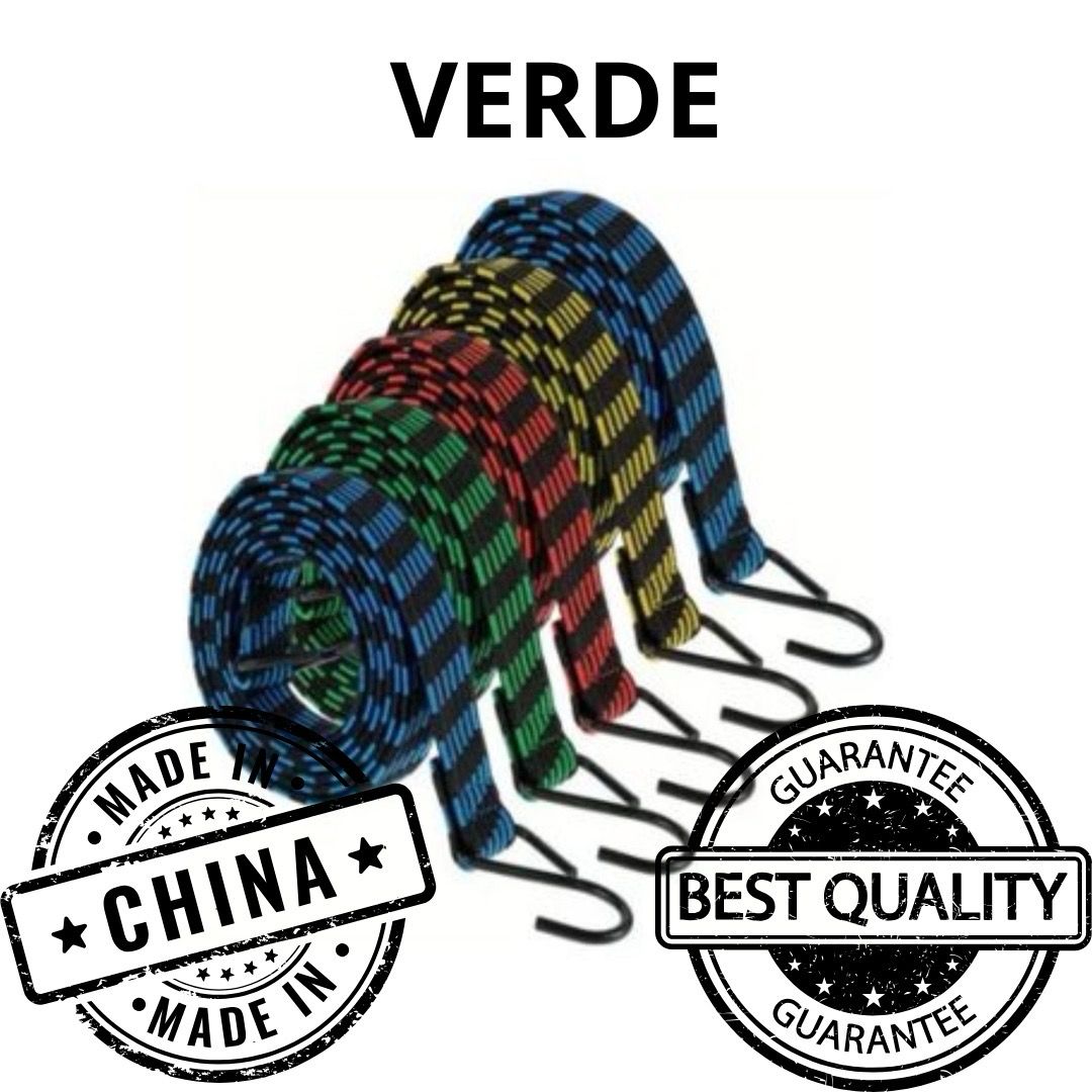 LIGA SUJETABULTOS PLANA VERDE