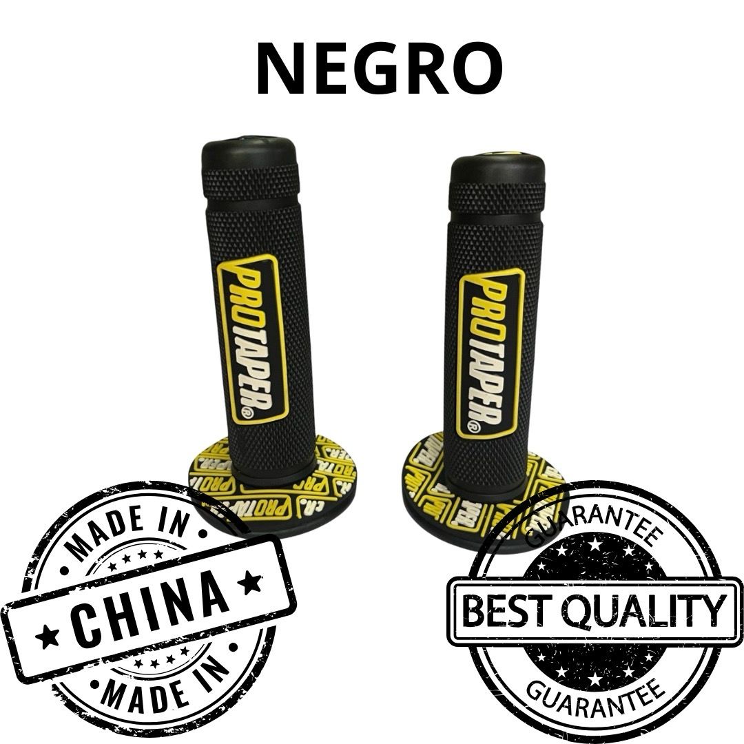 PUÑO GOMA PRO TAPER NEGRO C/AMARILLO