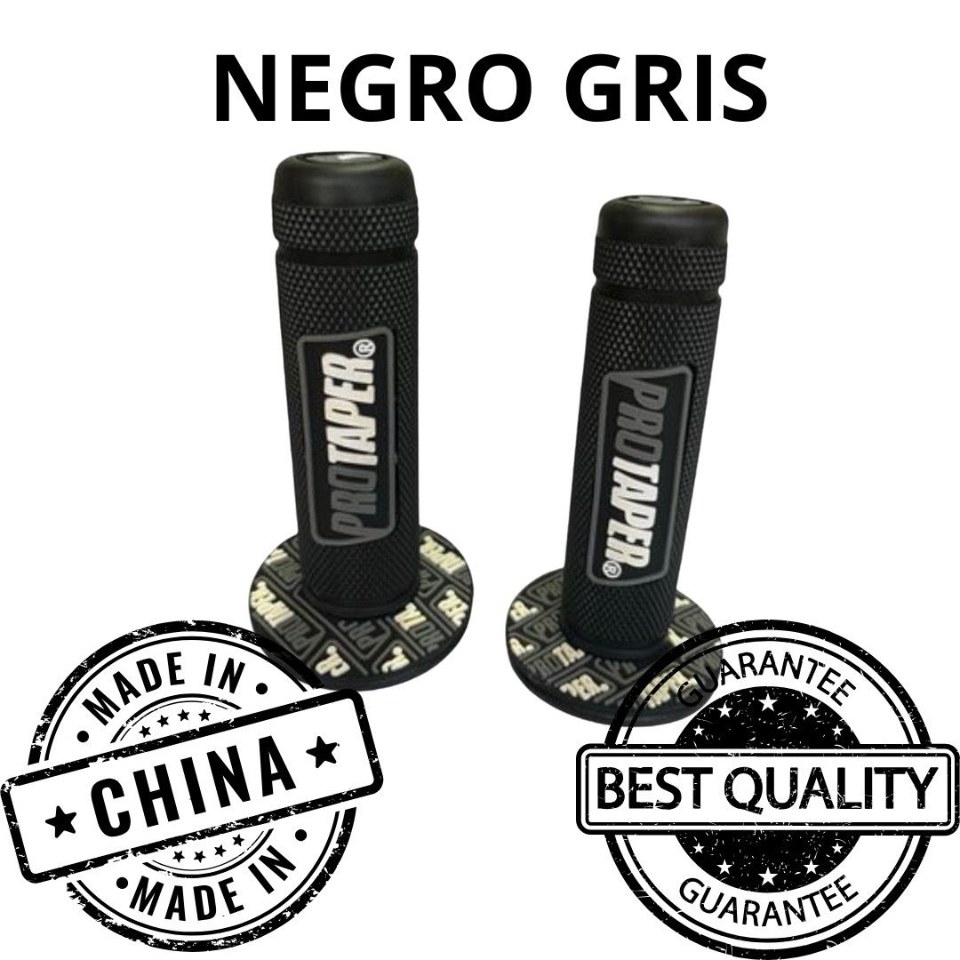 PUÑO GOMA PRO TAPER NEGRO C/GRIS