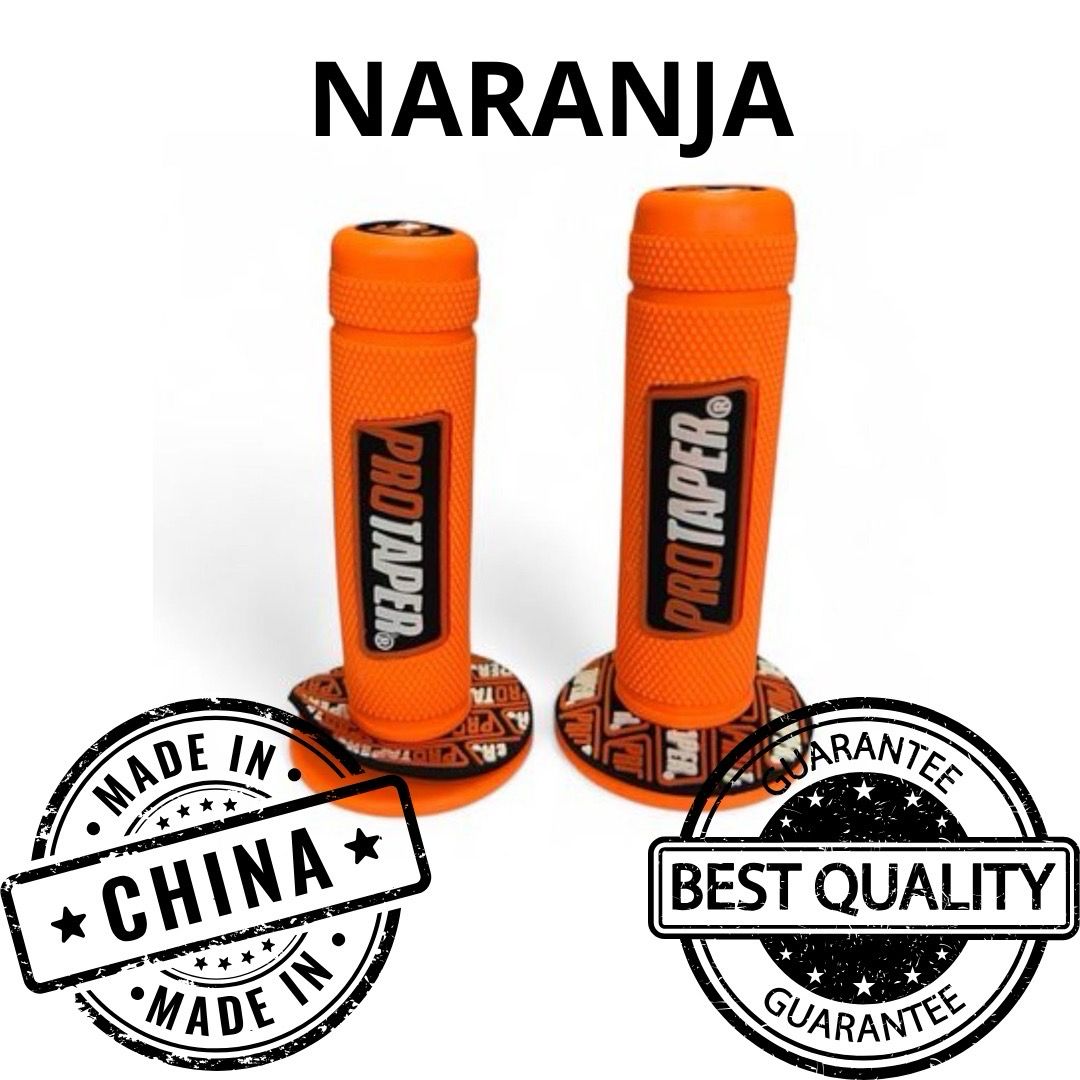 PUÑO GOMA PRO TAPER NARANJA C/NEGRO