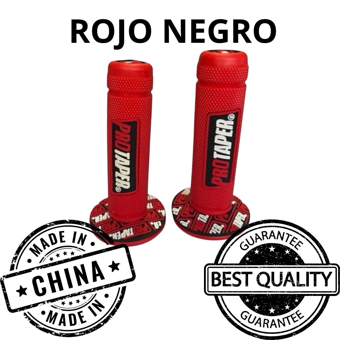 PUÑO GOMA PRO TAPER ROJO C/NEGRO