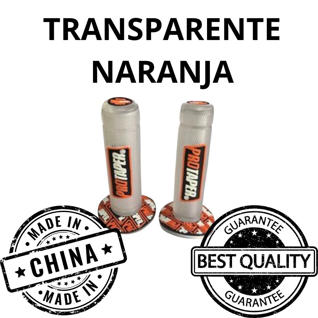 PUÑO GOMA PROTAPER TRANSPARENTE C/ NARANJA