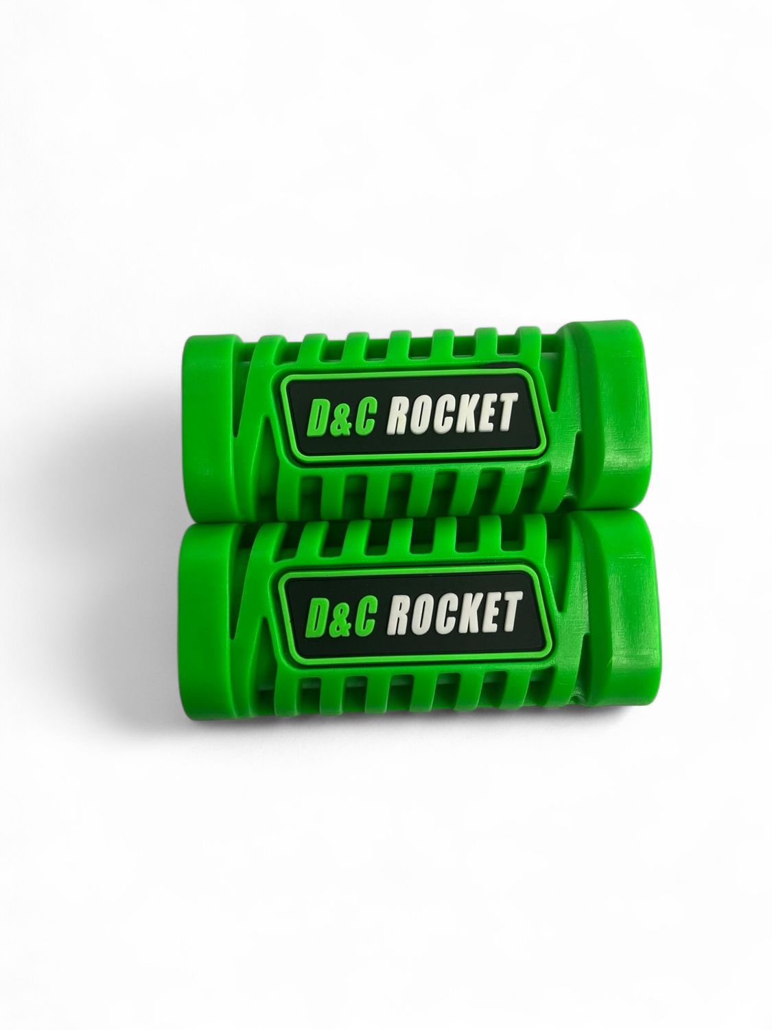 goma posapie verde/negro dyc rocket estilo pro taper ft-125/150