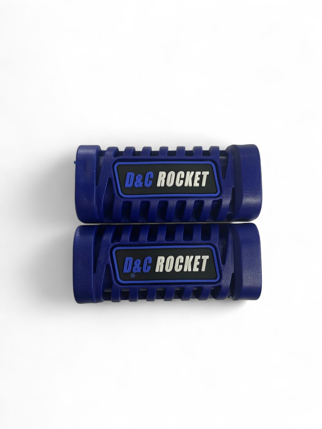 goma posapie azul/negro dyc rocket estilo pro taper ft-125/150