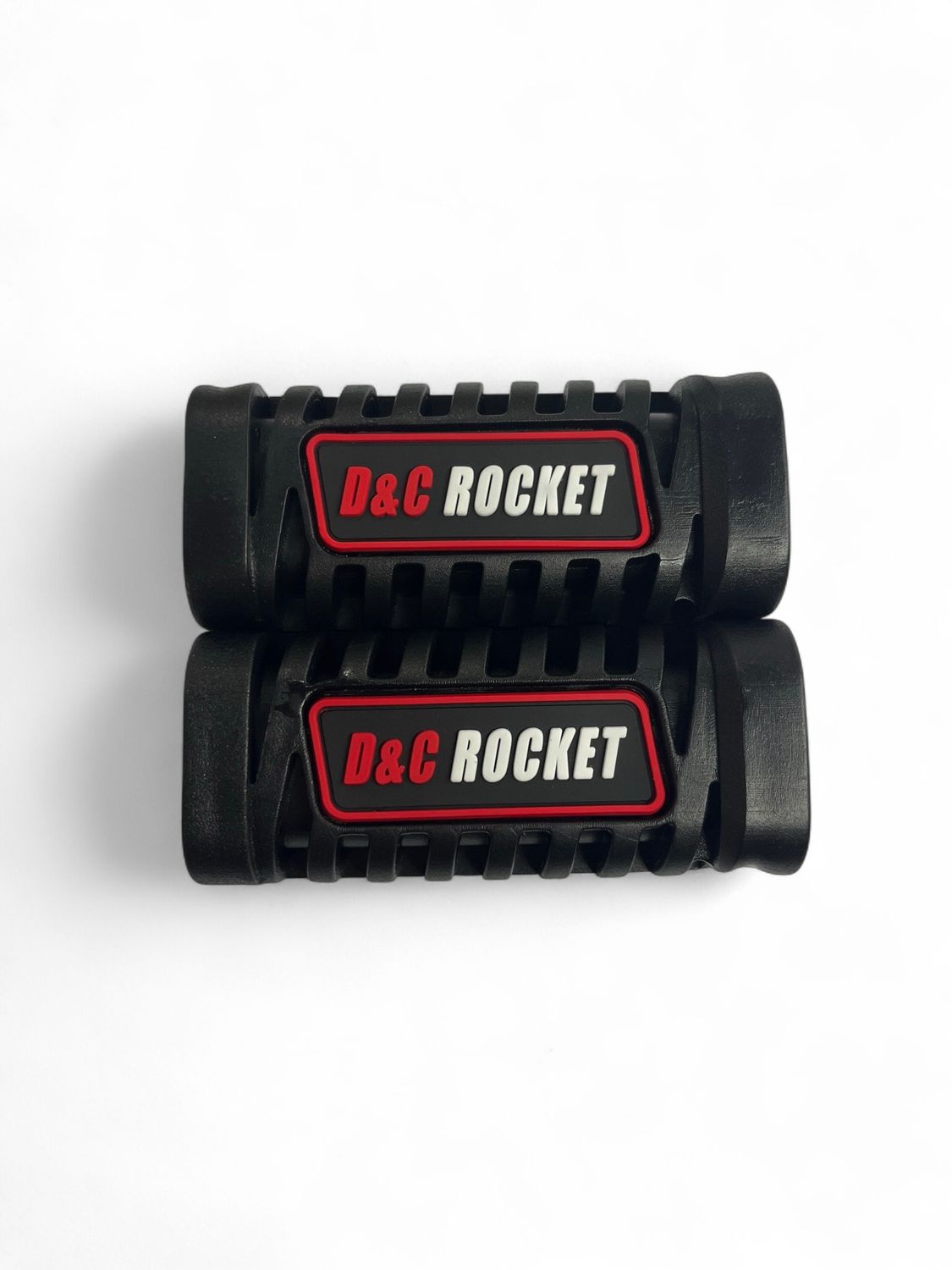 goma posapie negro/rojo dyc rocket estilo pro taper ft-125/150