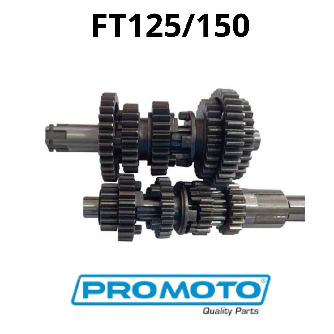 KIT EJE DE TRANSMISION PROMOTO COMPLETO FT125/150
